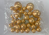 30pcs Gold Balls Cake Toppers Cake Decorations