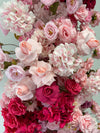 Pastel Pink & Hot Pink Faux Florals