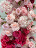 Pastel Pink & Hot Pink Faux Florals