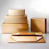 Large 43x34x12cm Premium Magnetic Gift Box Gold Grazing /Hamper Box