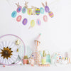 Happy Easter Rabbit Paper Banner