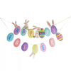 Happy Easter Rabbit Paper Banner