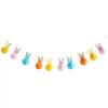 Easter Bunny Dotty Honeycomb Garland Banner