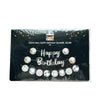 Happy Birthday Silver Disco Ball Banner 5m