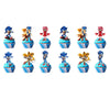 Sonic Cupcake Paper Cake Toppers 13pk