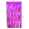 Metallic Hot Pink Curtain Backdrop 1M Wide X 2M Long