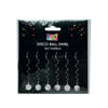 Disco Ball Decorative Swirls  6pk