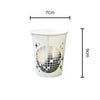 Silver Disco Paper Cups 8pk
