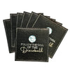 Large Silver Disco Ball Napkins 12pk