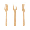 100PK Wooden Forks
