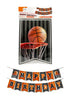Basketball Party Happy Birthday Banner