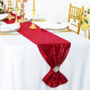 Red Sequin Table Runner 180cm