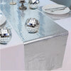 1.8m Silver Mirror Disco Table Runner