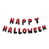 Happy Halloween Foil Balloons Banner