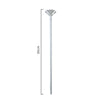 10pk White Plastic Balloon Sticks and Cups