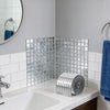 2 Meters of Disco Mirror Tile Stickers