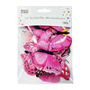 Pink Butterfly Sticker Wall Decoration Cake Topper Balloon Sticker Kit