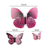 Pink Butterfly Sticker Wall Decoration Cake Topper Balloon Sticker Kit