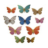 Rainbow Butterfly Sticker Wall Decoration Cake Topper Balloon Sticker Kit
