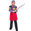 Medieval Red Knight Book Week Children  boy Costumes 8-12 Years