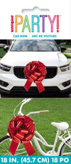 Giant Car Red  Gift Bow 45CM