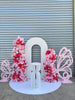 3D Layers White Arch