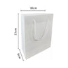 S 1PC White Paper Gift Bag