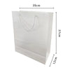 L 1PC White Paper Gift Bag