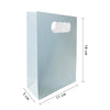 6pk 18cm Light Blue Party Bags