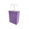 4PK 20.8cm Purple Paper Gift Bags
