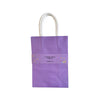 4PK 20.8cm Purple Paper Gift Bags
