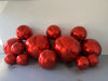 Red Mirror Balls