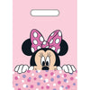 8pcs Disney Minnie Mouse Theme Light Pink Loot Bag