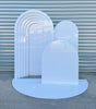 120x210cm Acrylic 3D Layers White Arch