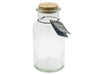 570ml 15.9cm Courtney Cork Lid Glass Jar
