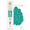 18pk Sempertex / Five Star Matte Fashion Aquamarine 30cm Latex Balloons