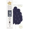 18pk Sempertex / Five Star Matte Fashion Navy Blue 30cm Latex Balloons