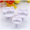 Bow Fondant Cookie Cutter 3pk