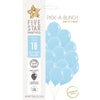 18pk Sempertex / Five Star Pastel Blue 30cm Latex Balloons