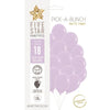 18pk Sempertex / Five Star Pastel Dusk Lavender 30cm Latex Balloons