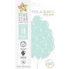 18pk Sempertex / Five Star Pastel Green 30cm Latex Balloons