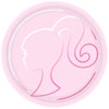 Barbie Large 23cm Round Paper 8pk