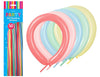 50pk 260' Modelling Balloons Pastel Colors