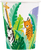 Jungle Animal Safari Paper Cups 270ml 8pk