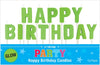 Glow In The Dark Happy Birthday Candles