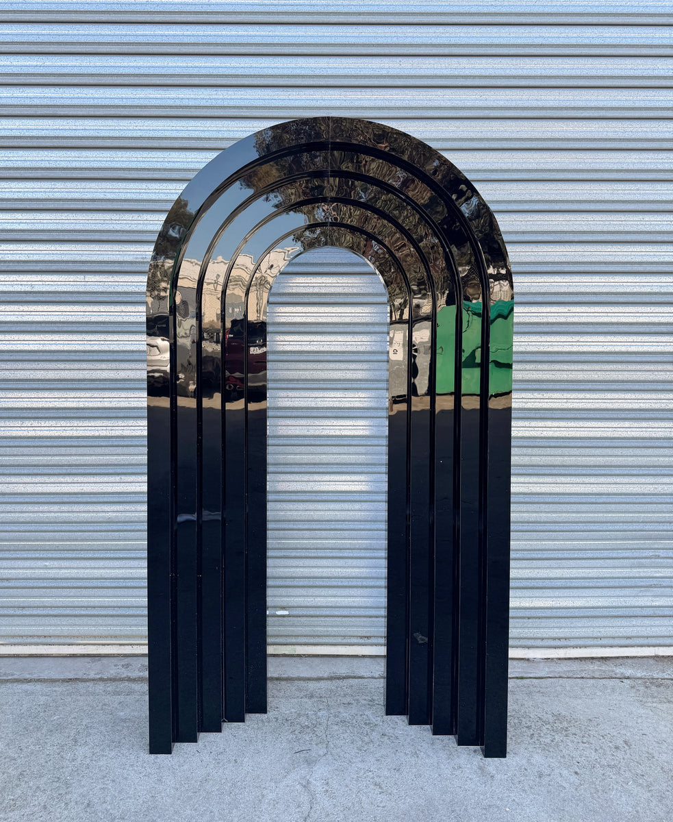 120x210cm Acrylic 3D Layers Black Arch – Top Party Supplies, Hoppers ...