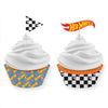 Hot Wheels Cupcake Cases and Toppers 24pk.
