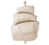 Matte Cream Birthday Cake Foil Balloon