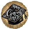 Congrats GRAD Graduation 45cm (18") Foil Balloon