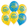Despicable Me Minions 30cm 6pk Latex Balloons